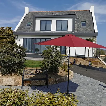 T3-vue Sur Ocean - Pieds Dans L'eau-terasse-jardin-parking Gratuit Apartment Batz-sur-Mer