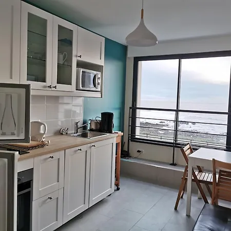 Apartment T3-vue Sur Ocean - Pieds Dans L'eau-terasse-jardin-parking Gratuit Batz-sur-Mer